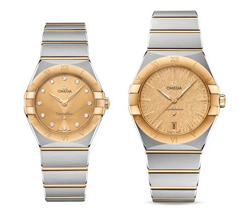 omega watch couple|omega constellation watch price.